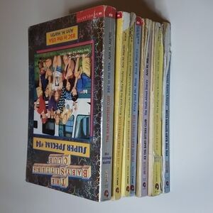 Vintage BABYSITTERS CLUB book bundle 7 books Special Edition